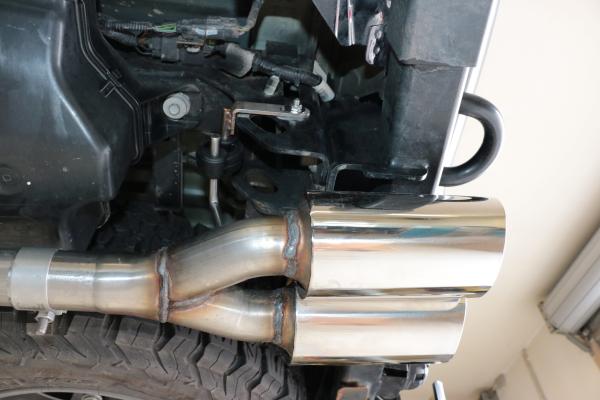 Endschalldämpfer Ausgang rechts/links - 2x100 Typ 25 rechts/links passend für: Ford Raptor
